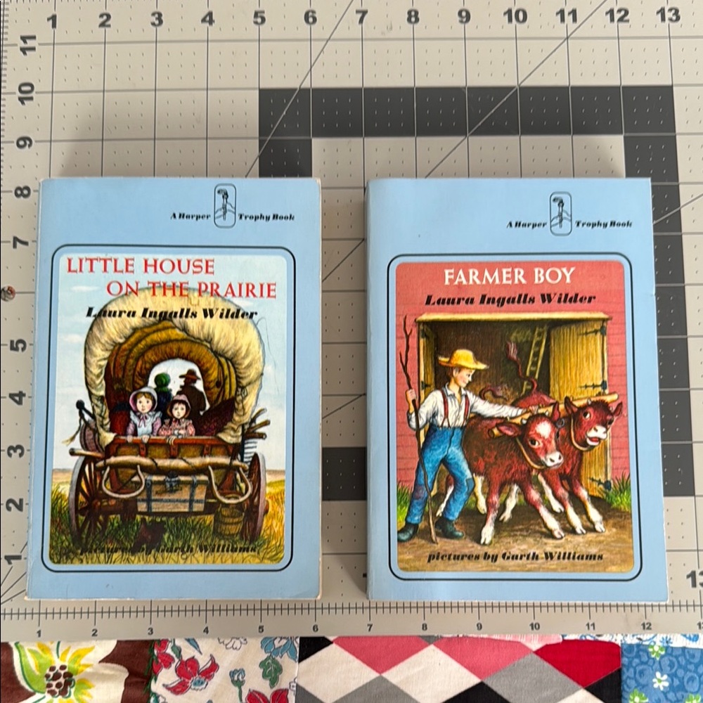 Little House on the Prairie and Farmer Boy Books